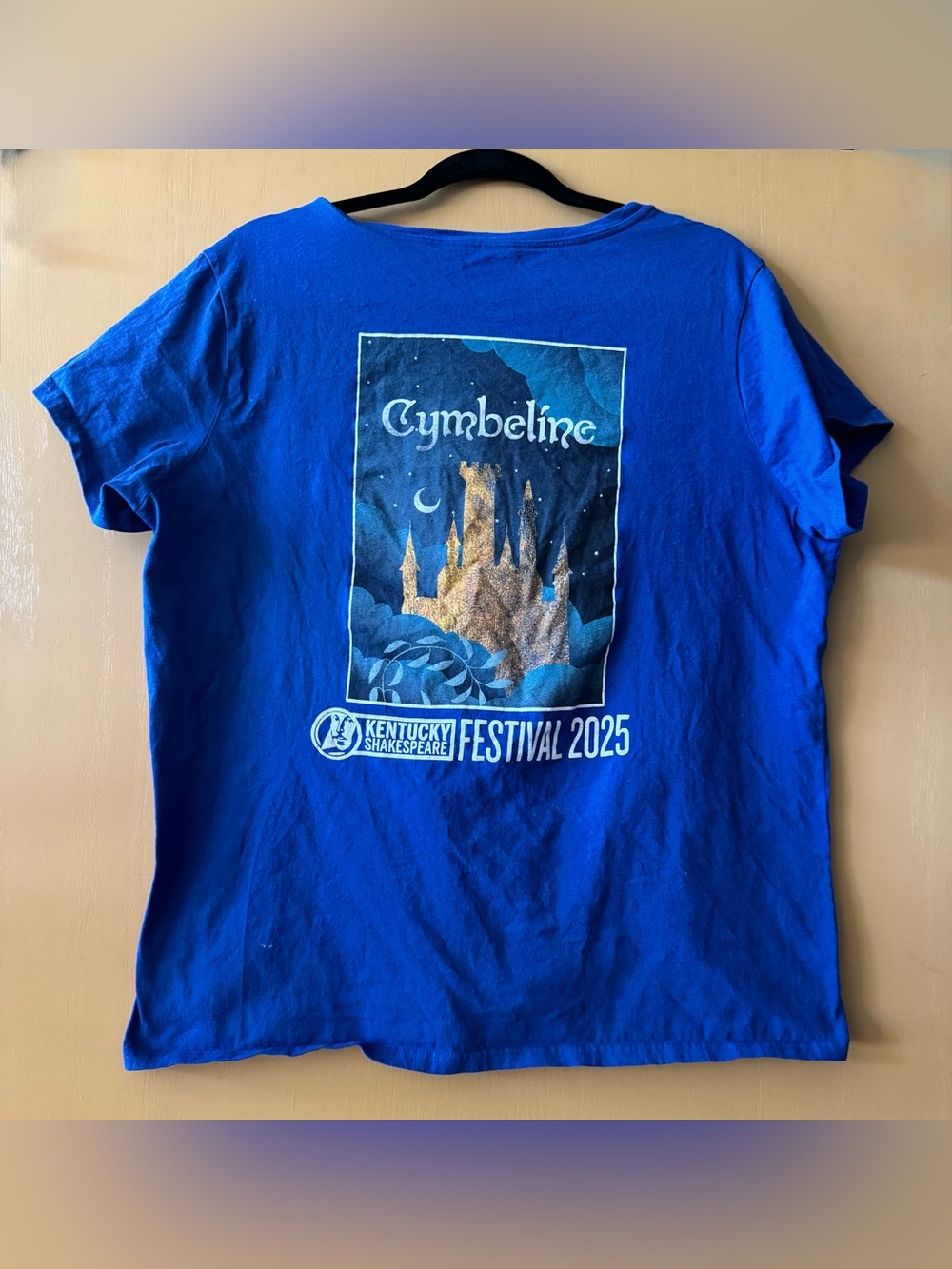 Cymbeline Tee Shirt William Shakespeare Louisville KY Boldness is My Friend XXL